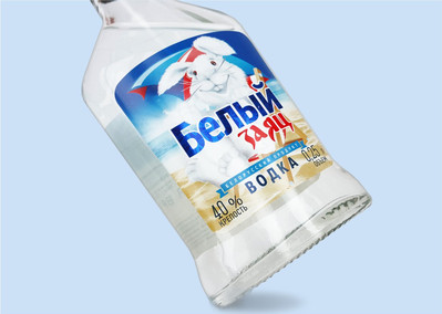 флексографическая этикетка с тиснением