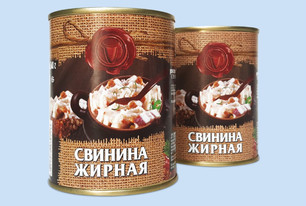 Этикетка на жестебанку