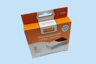 Упаковка для меламиновых губок