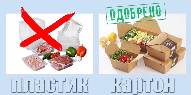 пищевая упаковка для продуктов питания